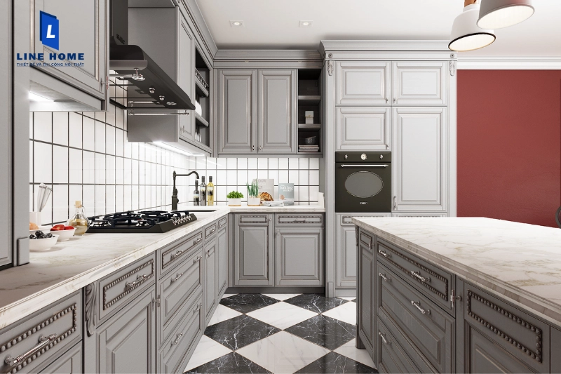 Quy trình thiết kế nội thất phòng bếp chuyên nghiệp tại Linehome