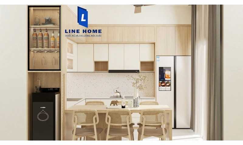 Linehome: Đơn vị thi công nội thất nhà bếp uy tín hàng đầu